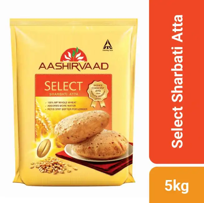 Aashirvaad Select Sharbati Atta -5KG