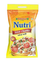 Nutri Savour Soya Chunks-Rs 10 Pack