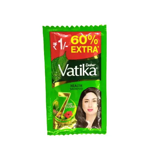 Dabur Vatika Shampoo Sachet Rs1X5