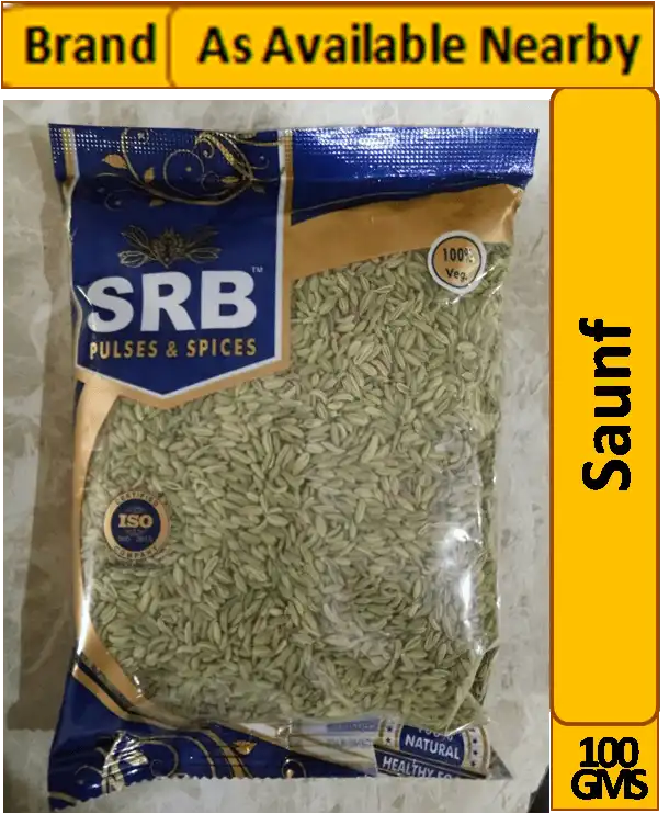 Sabut Saunf (100Gms)